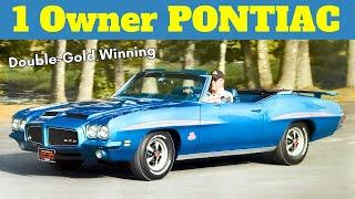 ALL RISE: One Owner, 1-of-17, 1971 Pontiac Judge Convertible!