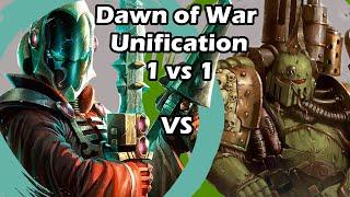 Dawn of War Unification: 1 vs 1 Eldar (Vrax) vs Death Guard (Focus)