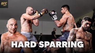 Alex Pereira's Last Hard Sparring Before UFC 307 - with Sean Strickland