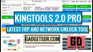 KINGTOOL 2.0 Pro For Oppo, Samsung, Xiaomi Latest FRP Tool Free