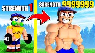 Jeffy Becomes the STRONGEST in Roblox!