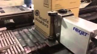 FoxJet Series - High Resolution Inkjet Printer Coding on Boxes