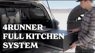 Toyota 4Runner Overlanding Full Kitchen System