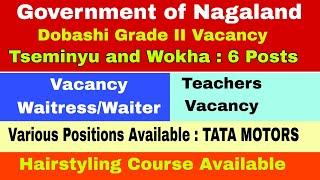 Latest Job Vacancy in Nagaland 31/08/2024 #jobinnagaland #jobvacabcy #nagalandgovernment