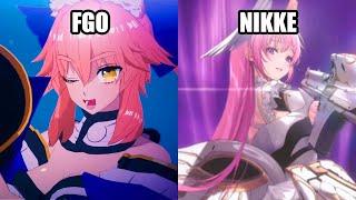 FGO X NIKKE: GODDESS OF VICTORY JAPANESE VOICE ACTORS COMPARISON  (Part 1)