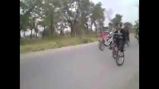 Amazing wheeling without tyre must watch.mp4