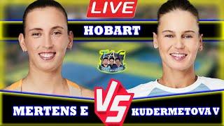 LIVE: Kudermetova V vs Mertens E • Hobart International 2025 Quarterfinals #Kudermetova #Mertens