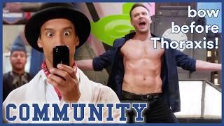 Jeff Rips His Shirt Off | Community