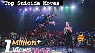 Breakdance Top 14 Suicide Moves 2019  || Best Bboy Suicide moves || Bboying Power moves ||