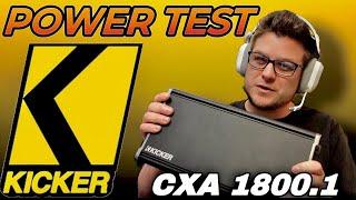 KICKER CXA 1800.1 AMP DYNO