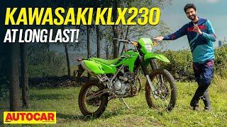 Kawasaki KLX230 review - The Japanese dual sport we’ve been waiting for | Autocar India