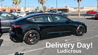 Delivery Day | 2024 Tesla Model 3 Performance - Ludicrous  | Las Vegas Service Center