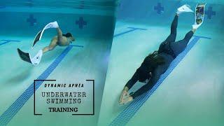 Underwater Swimming Training Session at the Gym Pool [ Bi Fins Monofins ] [ Leaderfins ]