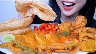 EGG CURRY *EATING INDIAN FOOD (ASMR EATING SOUNDS) NO TALKING | SAS-ASMR