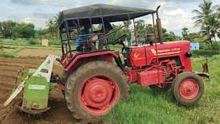 Mahindra 415 di 40hp tractor goes to rotavator performance in farmland  | @Mohantractorslife