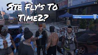 Ste Finally Fly's Out To Time2? | GTA RP | Nopixel 4.0 | The Manor | Time2 RP