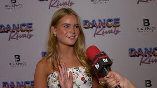 Felicity Schwab talks “Dance Rivals” at the movie's world premiere