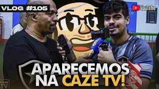 APARECEMOS NA CAZÉ TV AO VIVO! | VLOG_105