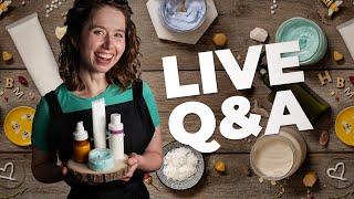 Let's make lotion + chat about my upcoming workshop! 