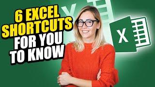 6 Excel Shortcuts You Need to Know TODAY