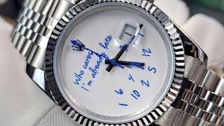 Rolex интересная механика с автоподзаводом с ЯПОНСКИМ механизмом