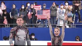 クニエリム/フレイザー Knierim/Frazier (USA) SP - 国別大会2023