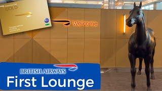 British Airways First (Gold) Lounge at Heathrow Terminal 5