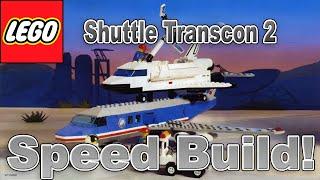 Speed Build & Review: 1995 LEGO Shuttle Transcon 2 | 6544