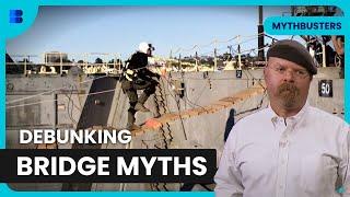 Cliffhanger Bridge Test - Mythbusters - S07 EP28 - Science Documentary