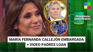 María Fernanda Callejón embargada + Video padres Loan #DesayunoAmericano | Programa (05/09/2024)