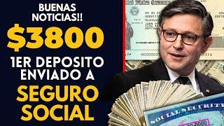 BUENAS NOTICIAS!! $3,800 1er Depósito Enviado a Seguro Social SSI SSDI VA Seniors