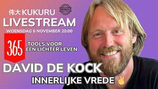  Innerlijke vrede challenge ️ met David de Kock ️ - KUKURU LIVESTREAM