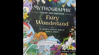 Mithographic  Fairy Wonderland Fabiana Attanasio￼￼. Coloring and chatting and more. ￼