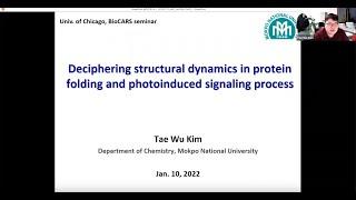 Deciphering structural dynamics in protein folding and photoinduced signaling process