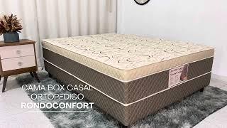 Cama Box Casal Ortopédico D33 Rondoconfort