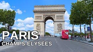 PARIS - FRANCE Walking Tour [4K] - PARIS - LES CHAMPS-ÉLYSÉES