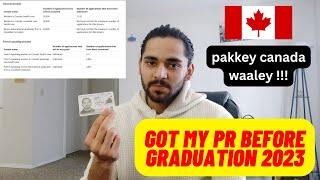 How I got my permanent residency in Canada as a Student | Not an International Student Canada