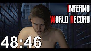 Resident Evil 3 Inferno Speedrun World Record - 48:46