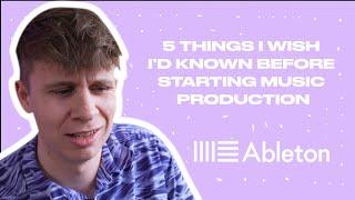 5 Things I Wish I'd Known Before Starting Music Production