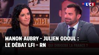 Manon Aubry - Julien Odoul : le débat LFI - RN