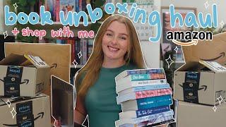 HUGE book unboxing haul!  come online book shopping with me!