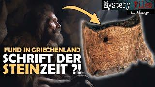 Wer schuf vor über 7000 Jahren diese Zeichen - und warum? Dispilio-Tafel: Älteste Schrift der Welt?