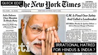 American journalist on why The New York Times can't tolerate India's success