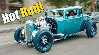 Hot Rods Take Over the Streets of Los Angeles!