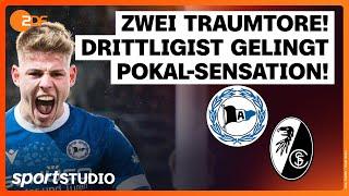 Arminia Bielefeld – SC Freiburg | DFB-Pokal, Achtelfinale Saison 2024/25 | sportstudio