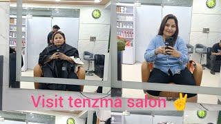 My new hair colour ️️ Thank u acha tenzma#dailyvlog #tibetanyoutuber #subscribetomych