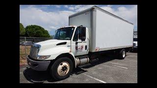 BOX TRUCK FOR SALE 2012 INTERNATIONAL DURASTAR 26FT AUTOMATIC TRANSMISSION NO CDL REQUIRED