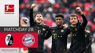 SC Freiburg - FC Bayern München 1-4 | Highlights | Matchday 28 – Bundesliga 2021/22