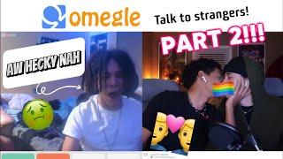 STRAIGHT HOMIES KISS ON OMEGLE (PART 2) (GAY COUPLE)