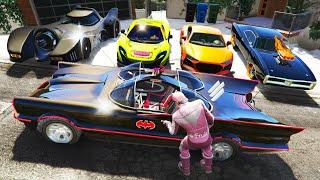 I Used TikToks to Steal Rare Superhero Cars in GTA 5